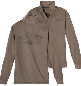 Redfield POLOSHIRT aviaton dptm. - bruin