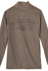 Redfield POLOSHIRT aviaton dptm. - bruin