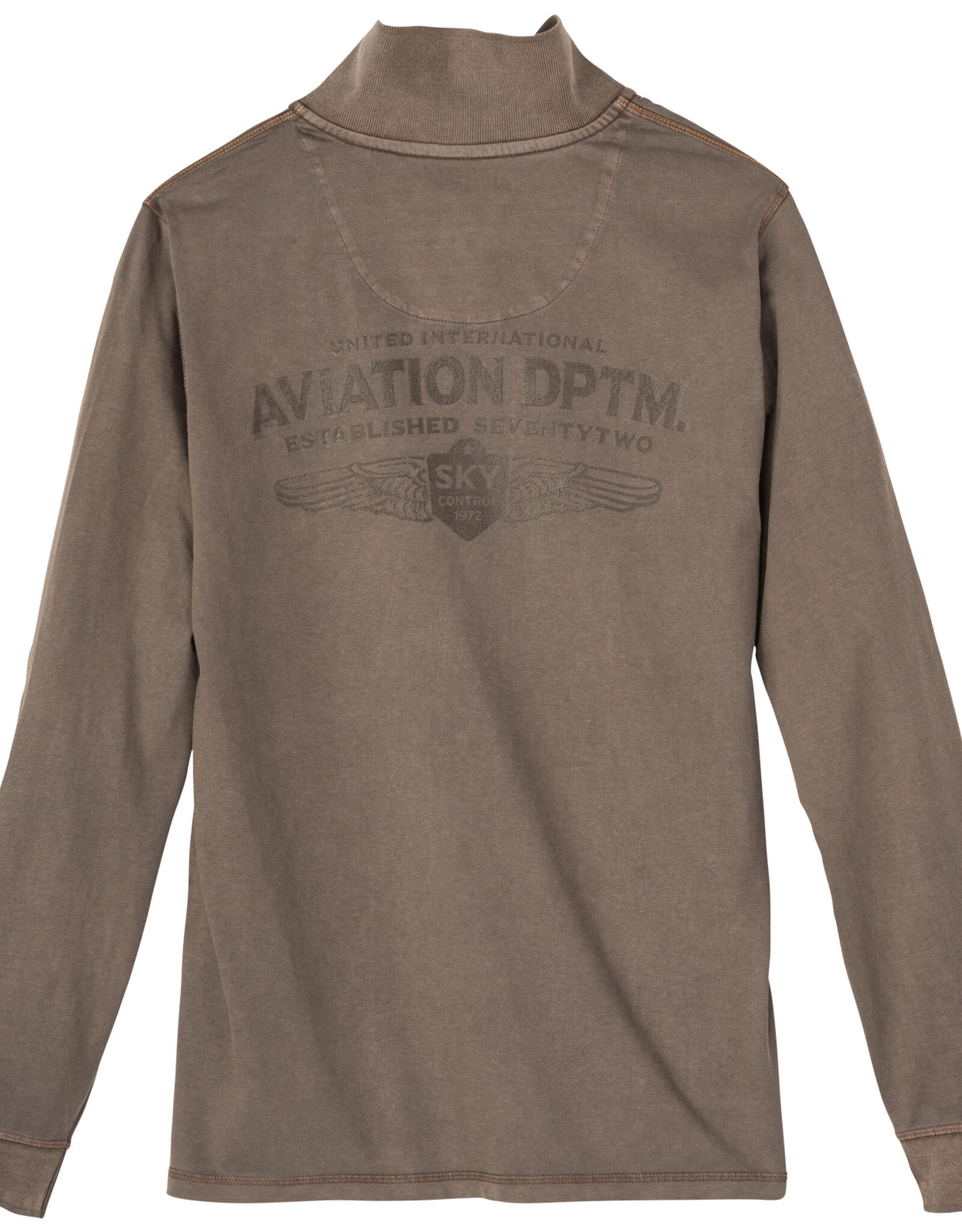 Redfield POLOSHIRT aviaton dptm. - bruin