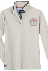 Redfield POLOSHIRT met lange mouwen  north route- ice grey