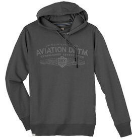 Redfield Hoodie - aviation dptm - vintage grijs