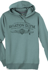 Redfield Hoodie - aviation dptm - mintgrijs