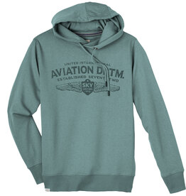 Redfield Hoodie - aviation dptm - mintgrijs