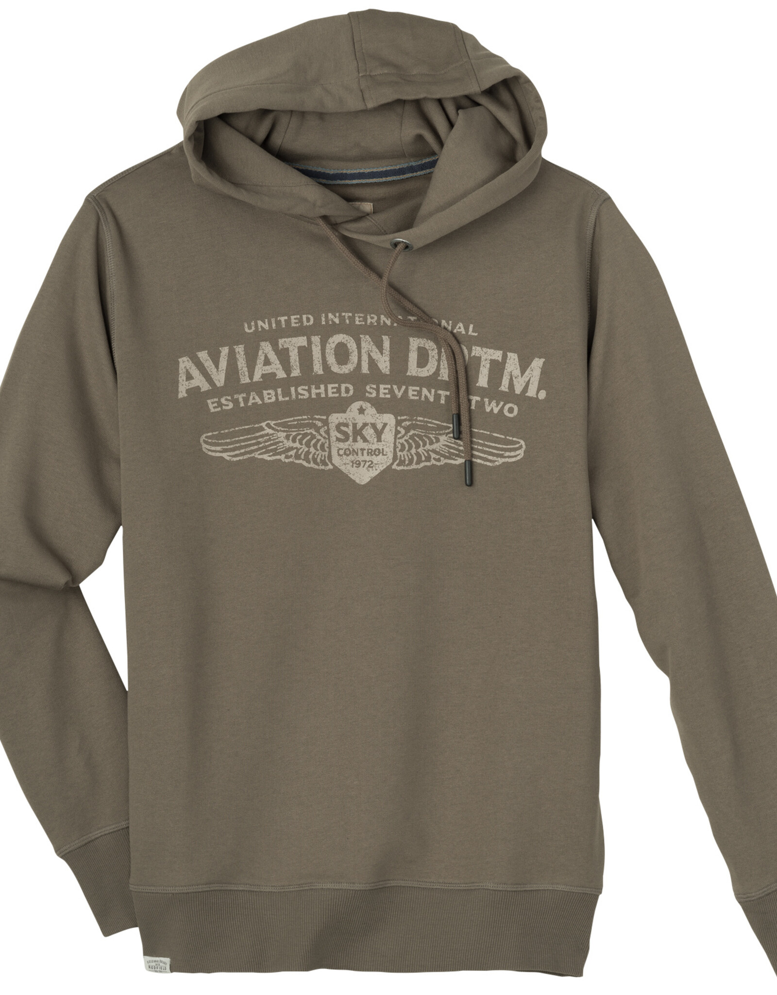 Redfield Hoodie - aviation dptm - bruin