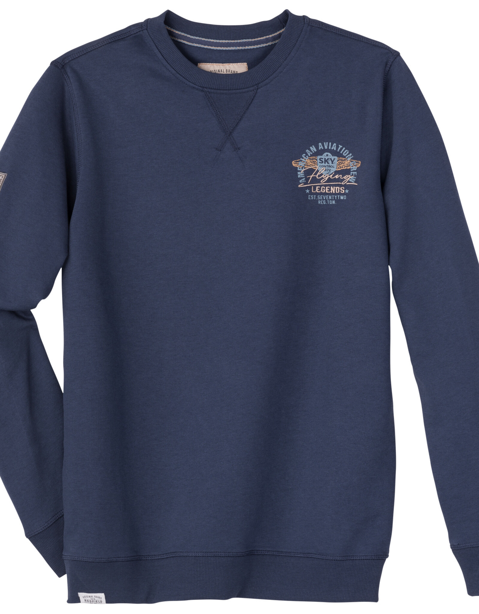 Redfield sweatshirt - flying legends- denim