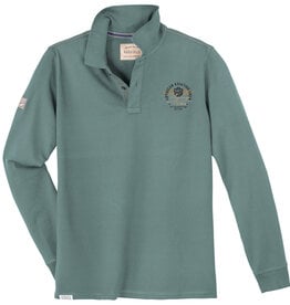 Redfield POLOSHIRT met lange mouwen FLYING LEGENDS - mingroen