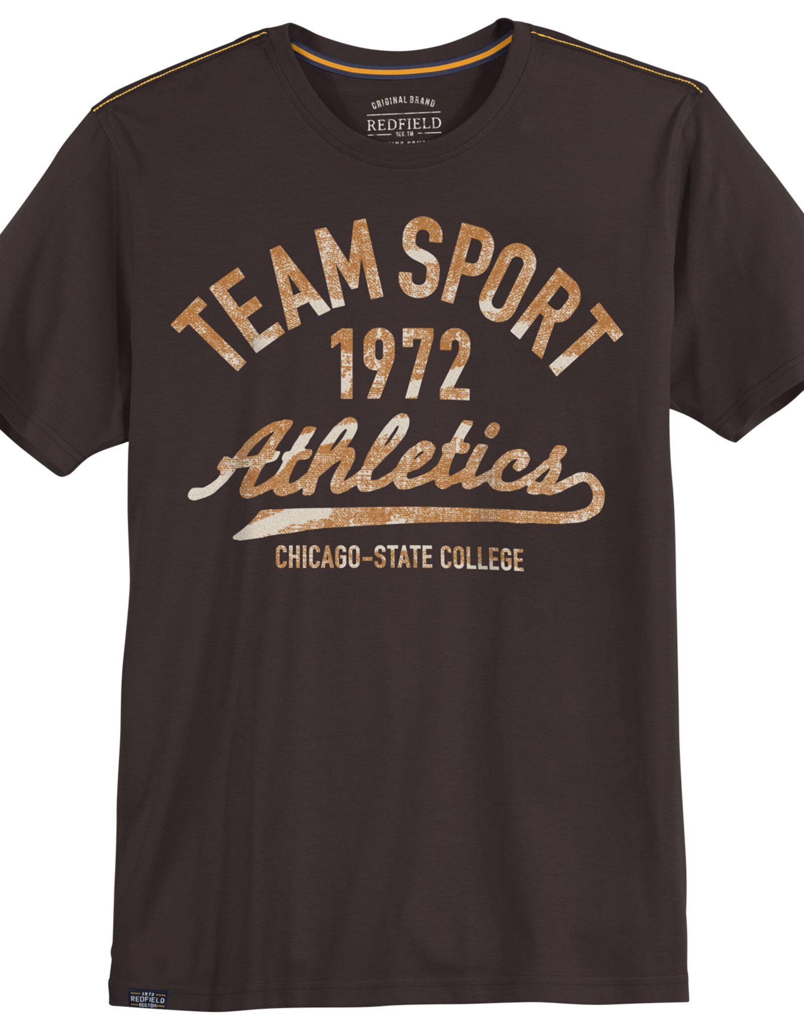 Redfield T-SHIRT 'TEAM SPORT' - bruin