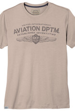 Redfield T-SHIRT 'AVIATION DPTM' - beige