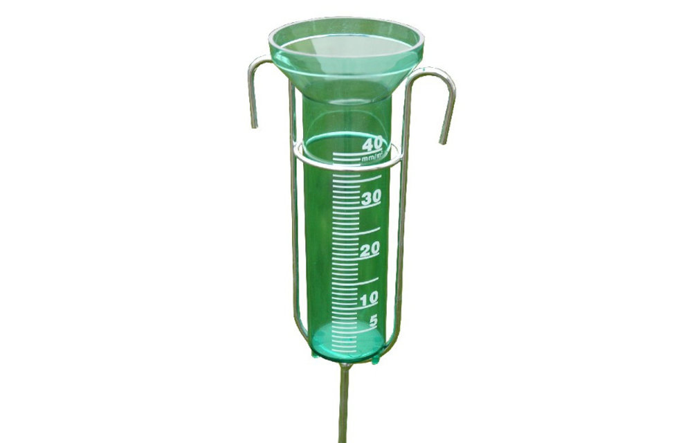 Regenmeter - incl. metalen steel