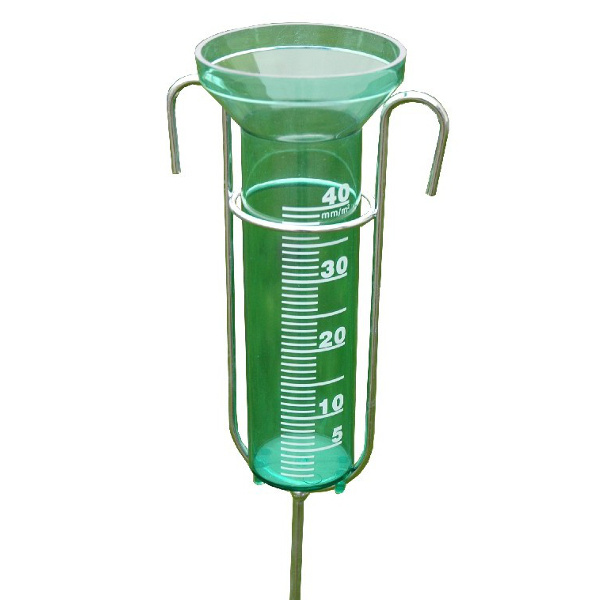 Regenmeter - incl. metalen steel