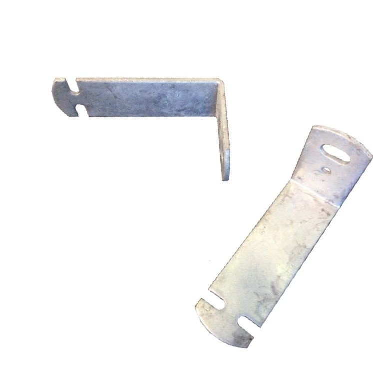 Beugels t.b.v. muurmontage