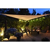 90 graden schaduwdoek - Wit - Waterdoorlatend