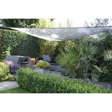 90 graden schaduwdoek - Grijs - Waterdoorlatend