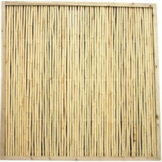 Bamboescherm houten frame - 180 x 180 cm - Naturel