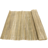 Gespleten Bamboemat - Naturel