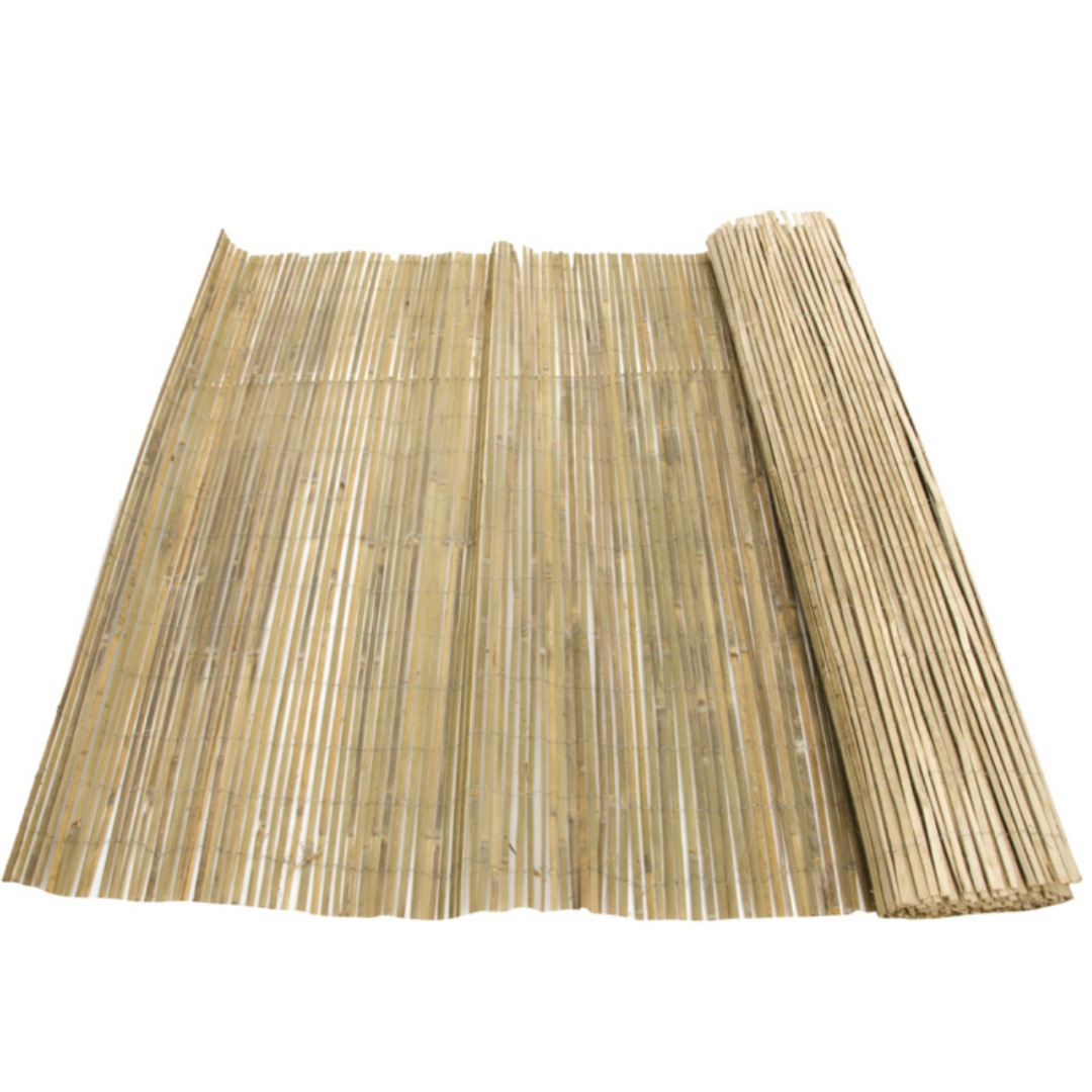 Gespleten Bamboemat - Naturel