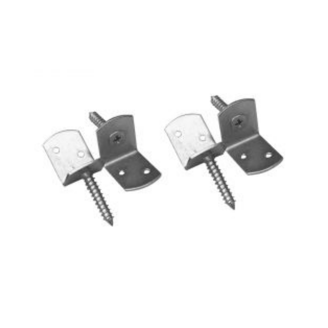 L Beslag RVS - 4 stuks