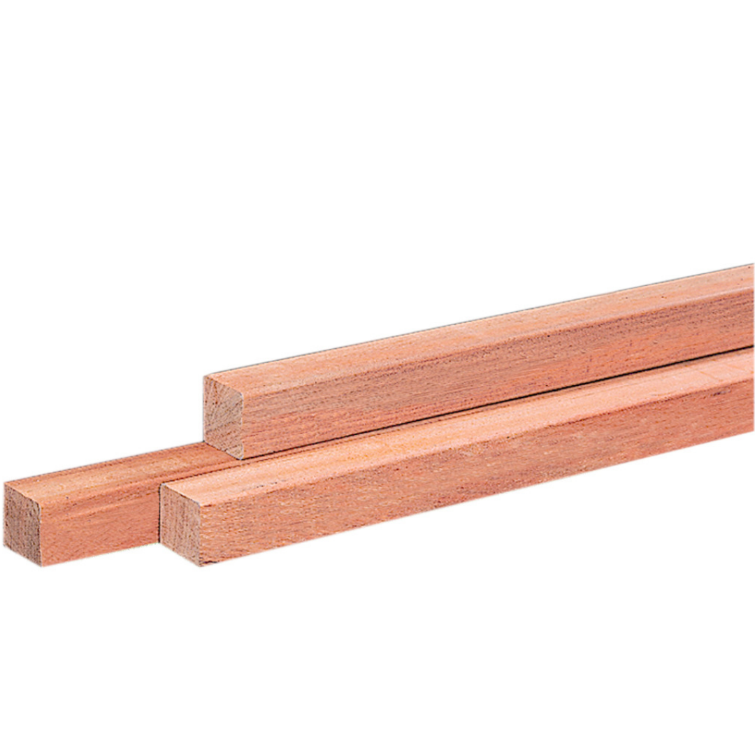 Hardhouten palen