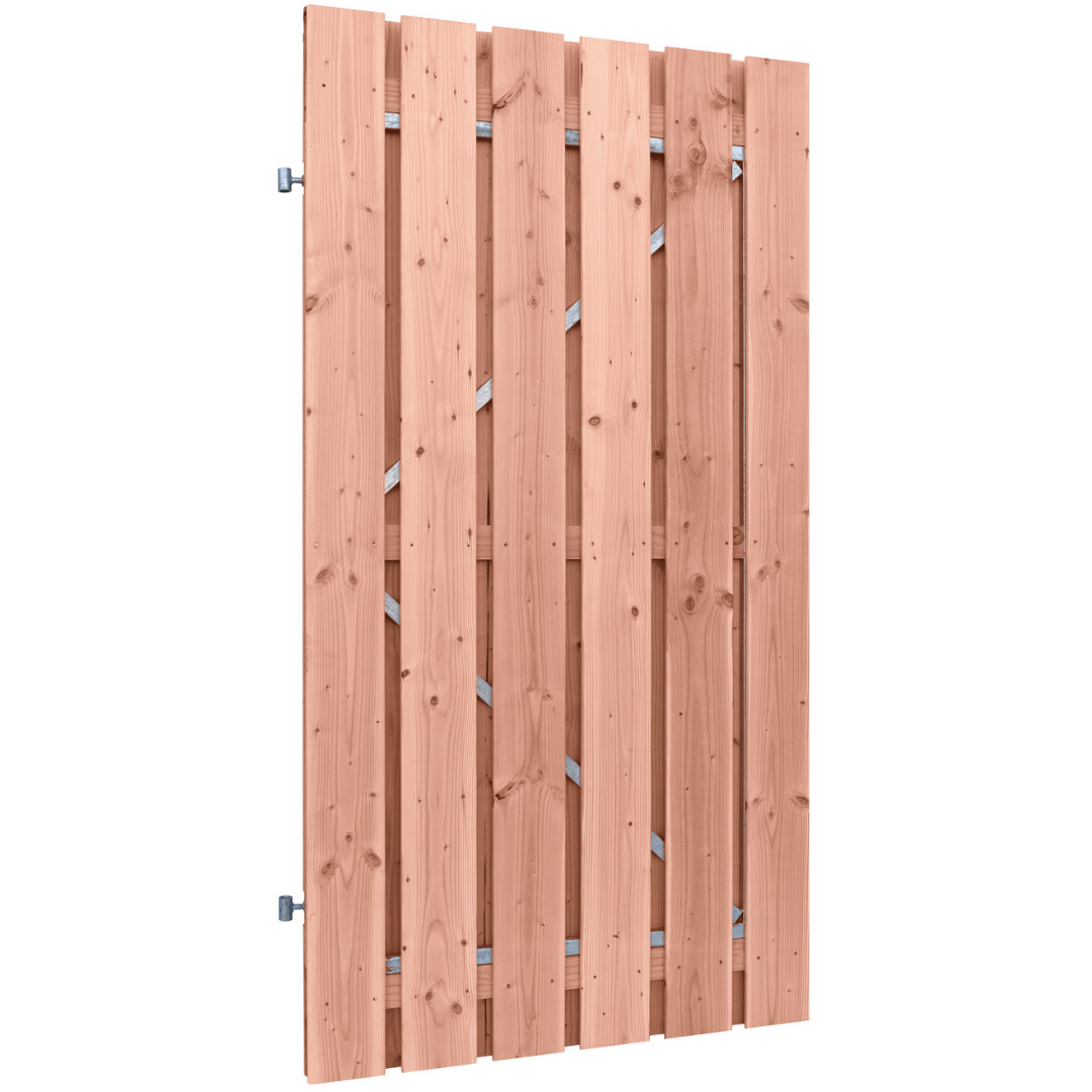 Schuttingdeur Douglas hout incl. slot 100x195cm