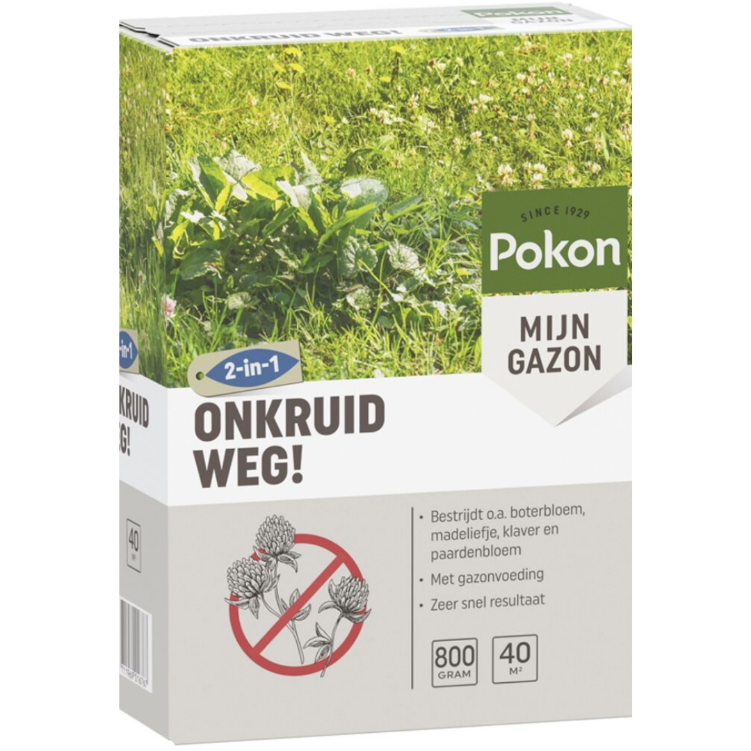 Pokon onkruid weg