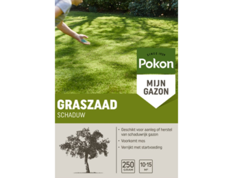 Pokon graszaad schaduw