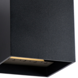 GardenLights vierkante muurlamp Mauri - 12 volt LED