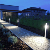 GardenLights richtbare grondspot Rubum - 12 volt LED