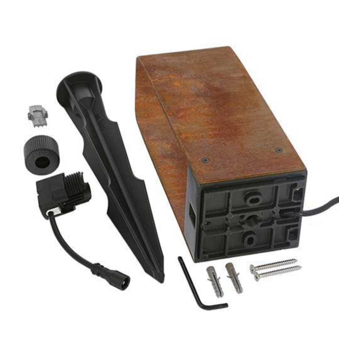 in-lite terrasspot Ace - corten - 12 volt LED