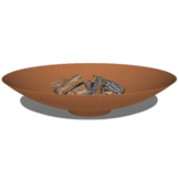 Vuurschaal cortenstaal 100x21 cm