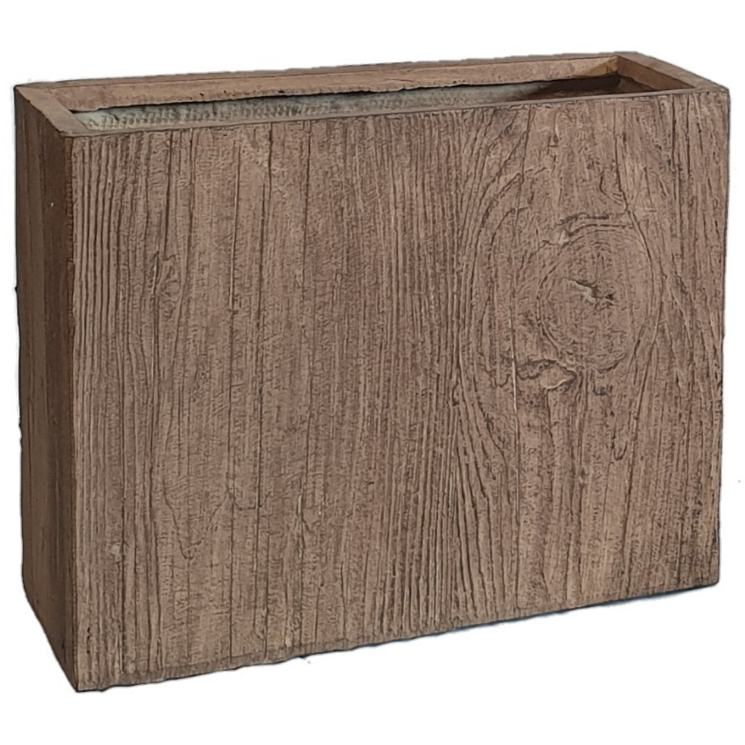Ivara plantenbak licht hout (L)50 x (B)20 x (H)40 cm