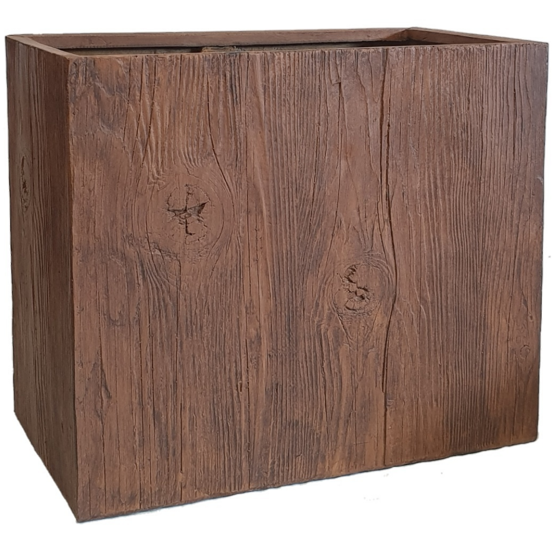 Ivara plantenbak donker hout (L)70 x (B)40 x (H)60 cm