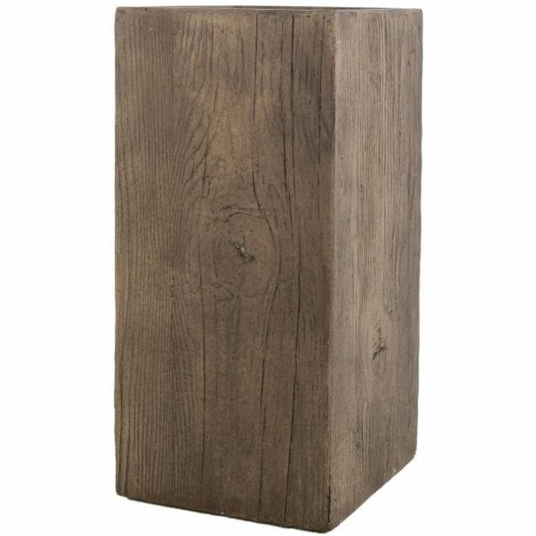 Galant plantenbak houtkleur (L)34 x (B)34 x (H)70 cm