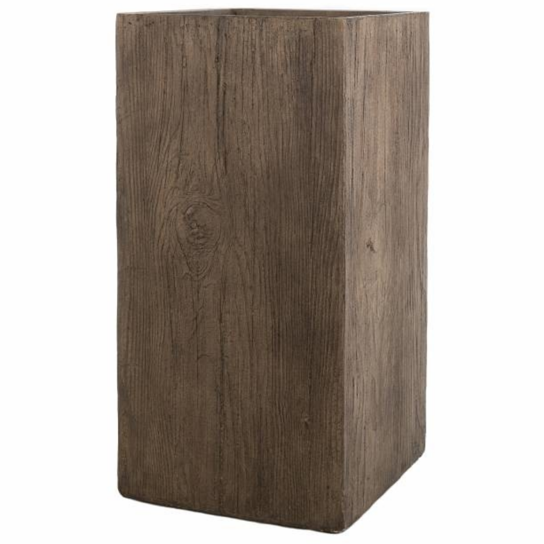 Galant plantenbak houtkleur (L)40 x (B)40 x (H)80 cm