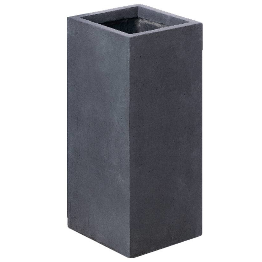 Galant plantenbak antraciet (L)28 x (B)28 x (H)60 cm