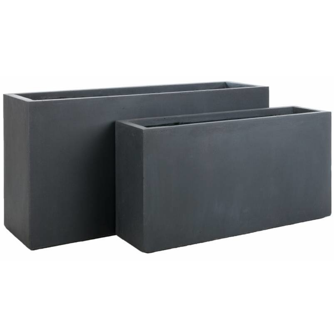 Ivara plantenbak antraciet (L)99 x (B)31 x (H)49 cm