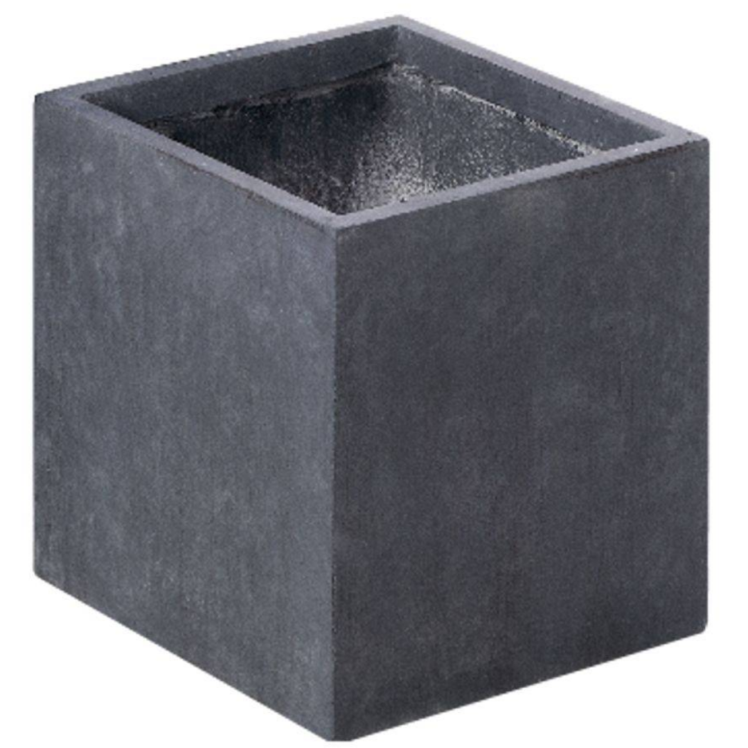 Luxor plantenbak antraciet (L)60 x (B)60 x (H)60 cm
