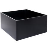 Grönfeld plantenbak op wielen zwart - Hoogte 40 cm