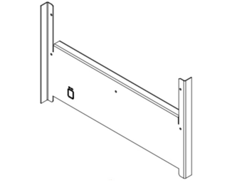 Grönfeld verstevigingsprofiel - 25cm hoog