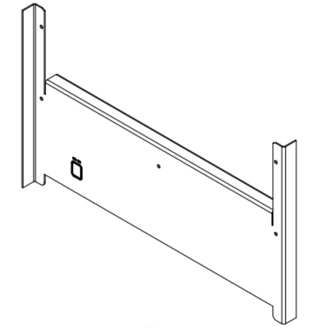 Grönfeld verstevigingsprofiel - 25cm hoog