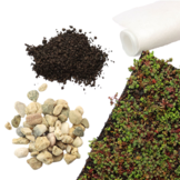 Sedummat | Per M2 | Incl. onderdoek, substraatkorrels en grindrand