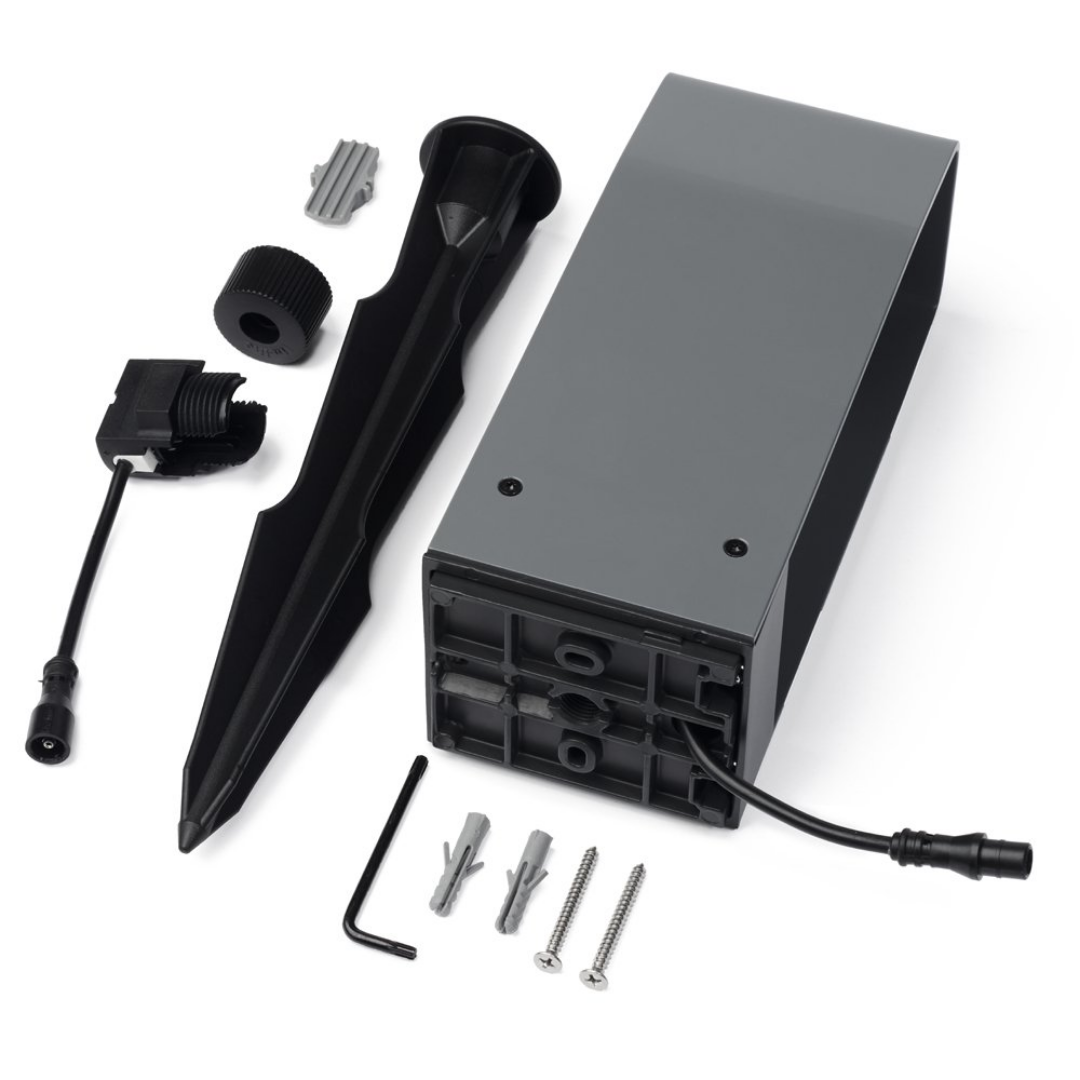 in-lite terrasspot Ace - flat grey - 12 volt LED