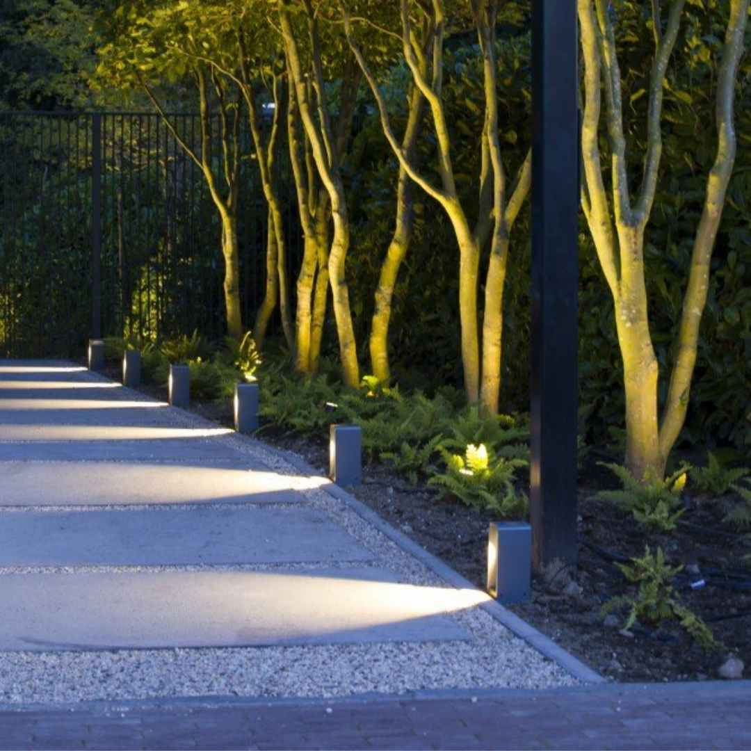 in-lite terrasspot Ace - flat grey - 12 volt LED