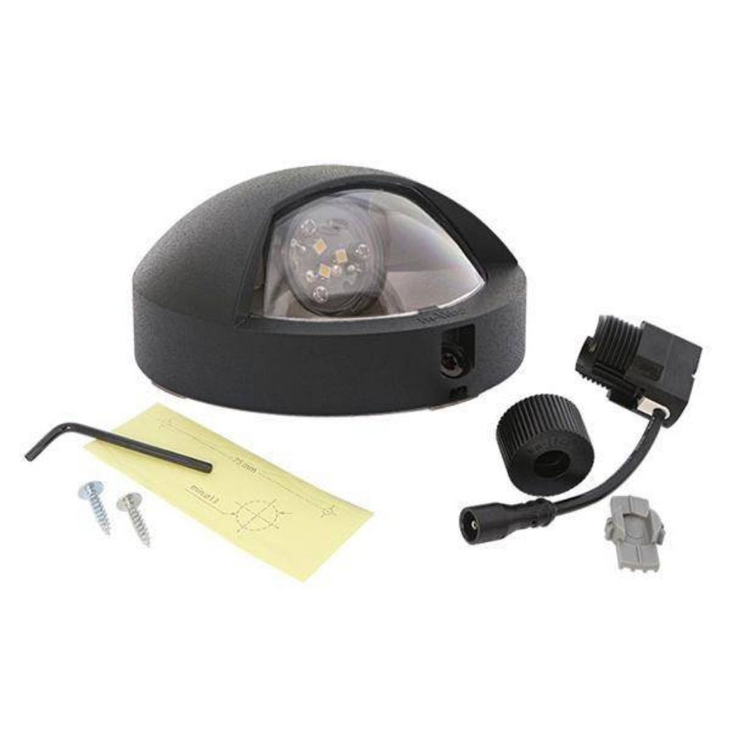 in-lite opbouwspot Blink - dark - 12 volt LED