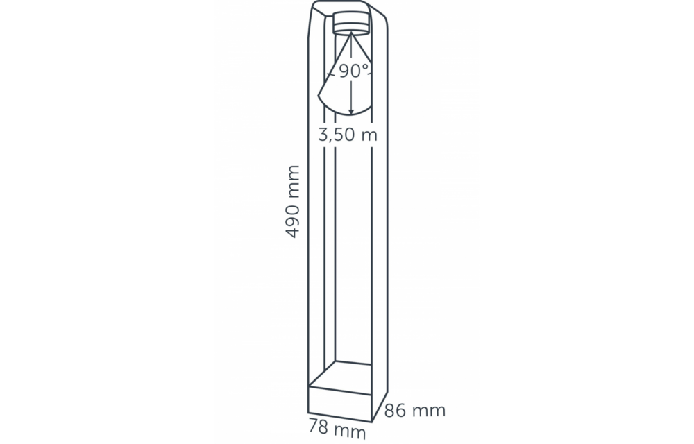 in-lite terrasspot Ace High -12 volt LED