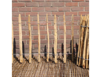 Kastanje Hekwerk - Latafstand 8/10 cm