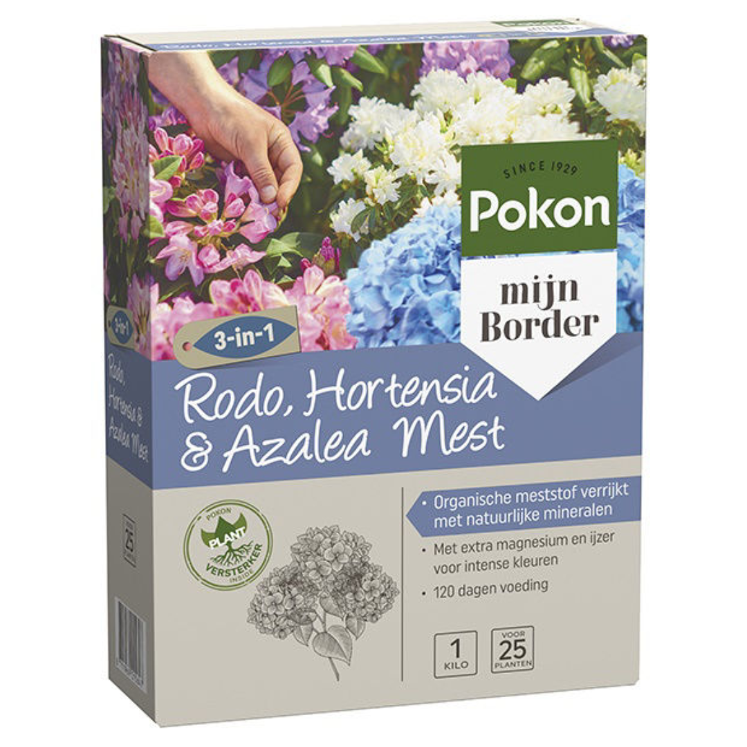 Pokon Hortensia, Rhododendron & Azalea Mest 1kg
