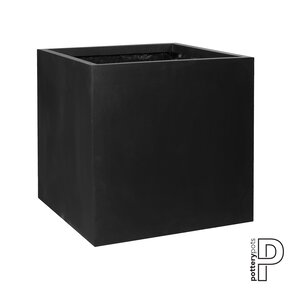 Plantenbak Block - Zwart (L)70 x (B)70 x (H)70 cm