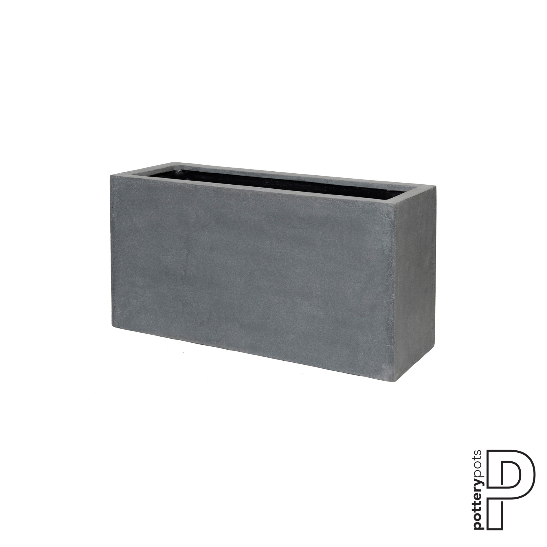 Plantenbak Jort - Grijs (L)80 x (B)30 x (H)40 cm
