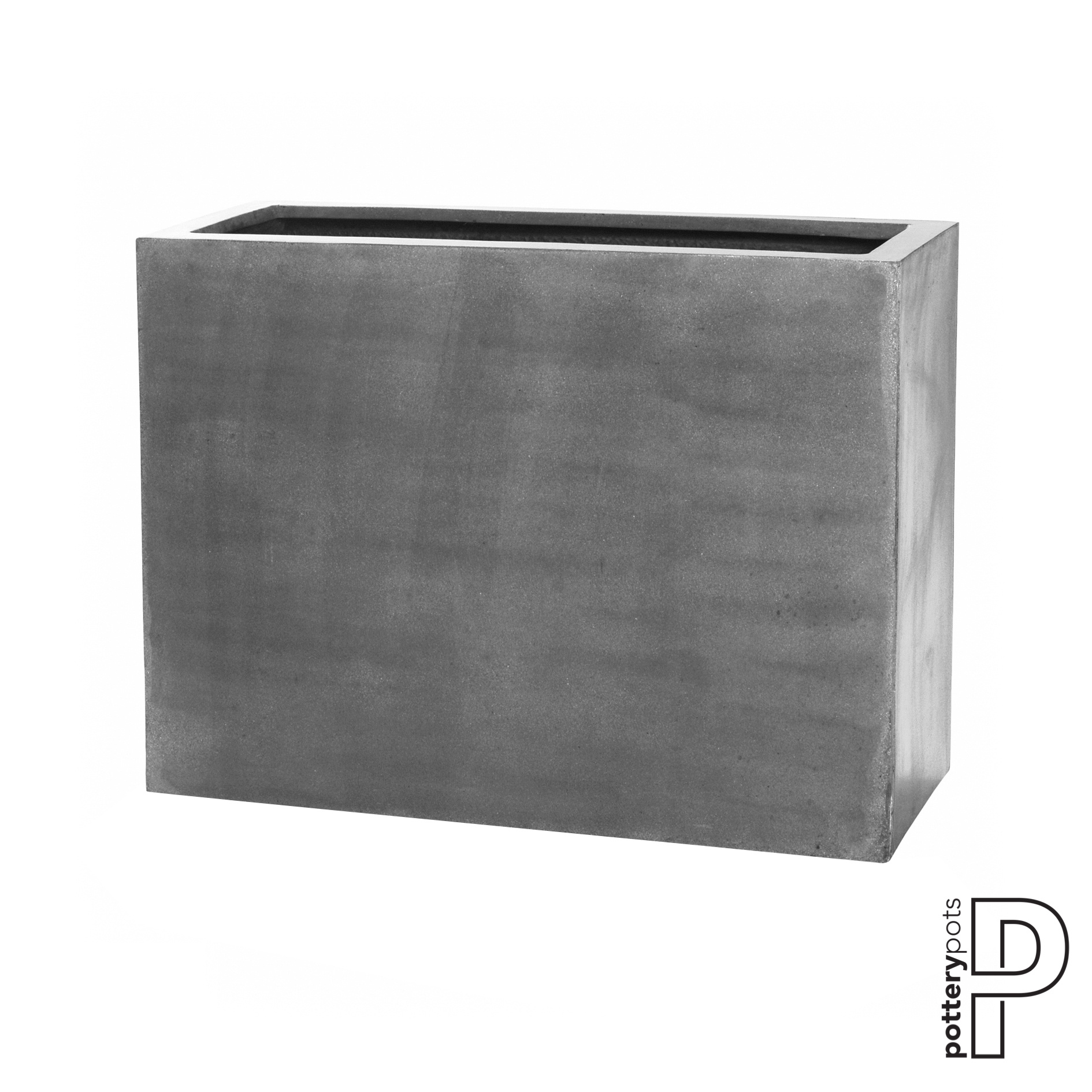 Plantenbak Jort - Grijs (L)95 x (B)38 x (H)72 cm