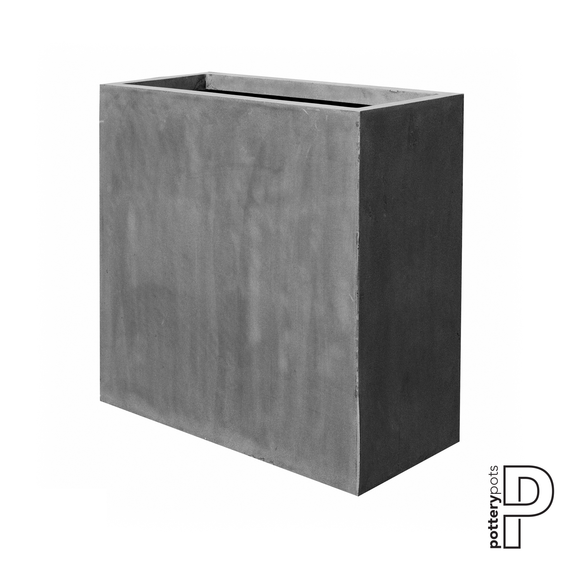 Plantenbak Jort - Grijs (L)100 x (B)45 x (H)100 cm